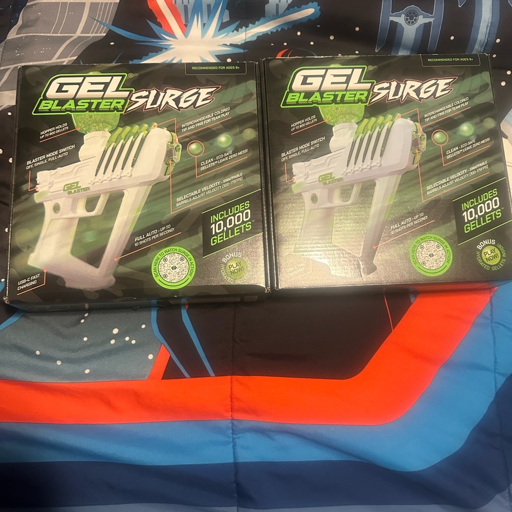 2x Gel blaster surge blasters brand new sealed in box